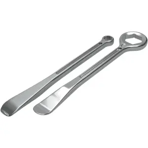T6 Combo Lever Set - Silver, Anodized - 38100050