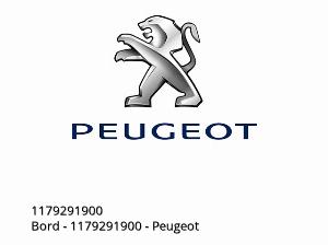 Tableau de bord - 1179291900 - Peugeot