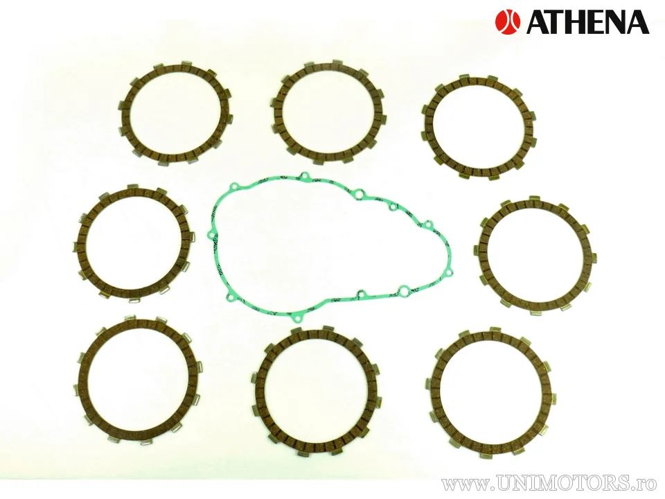 Talere de ambreiaj cu garnitură capac Athena, KTM LC4 400 95-97 - Athena