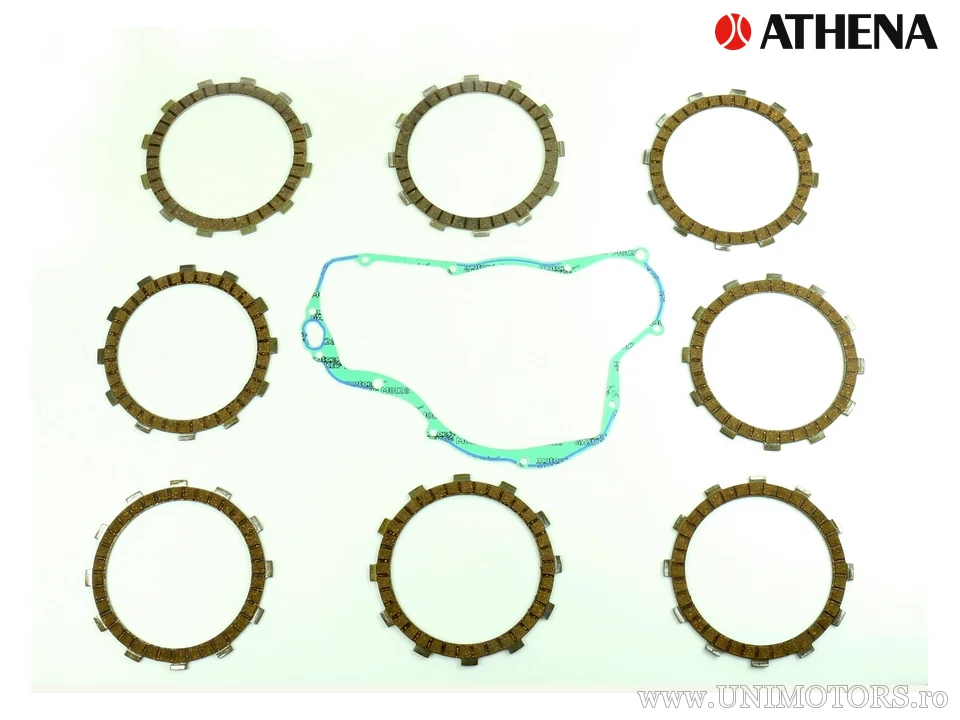 Talere de ambreiaj cu garnitură capac Athena, Suzuki RM 250 03-05 - Athena