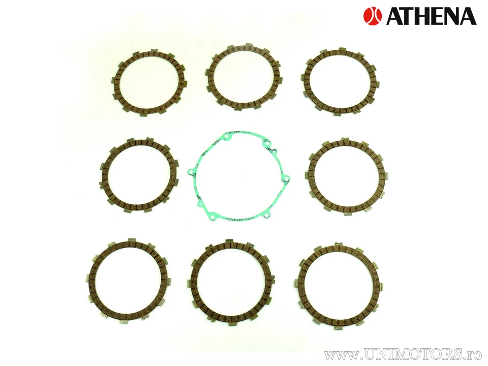 Tambur de ambreiaj cu garnitură capac Athena, Kawasaki KX 250 90 - Athena