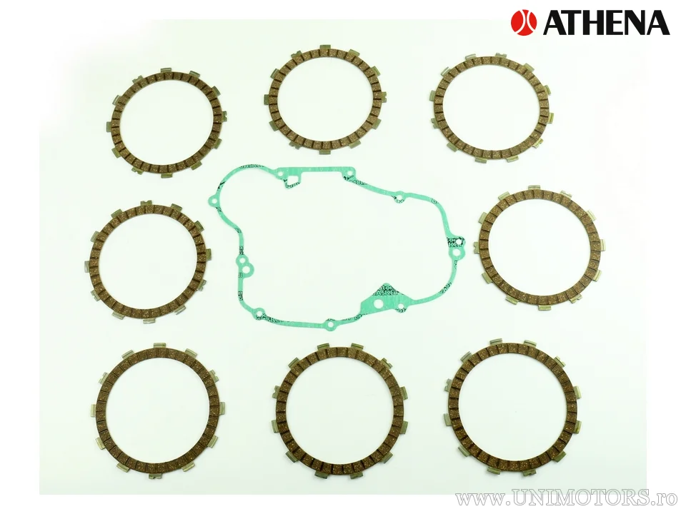 Tambur de ambreiaj cu garnitură capac Athena, Kawasaki KX 500 88-04 - Athena