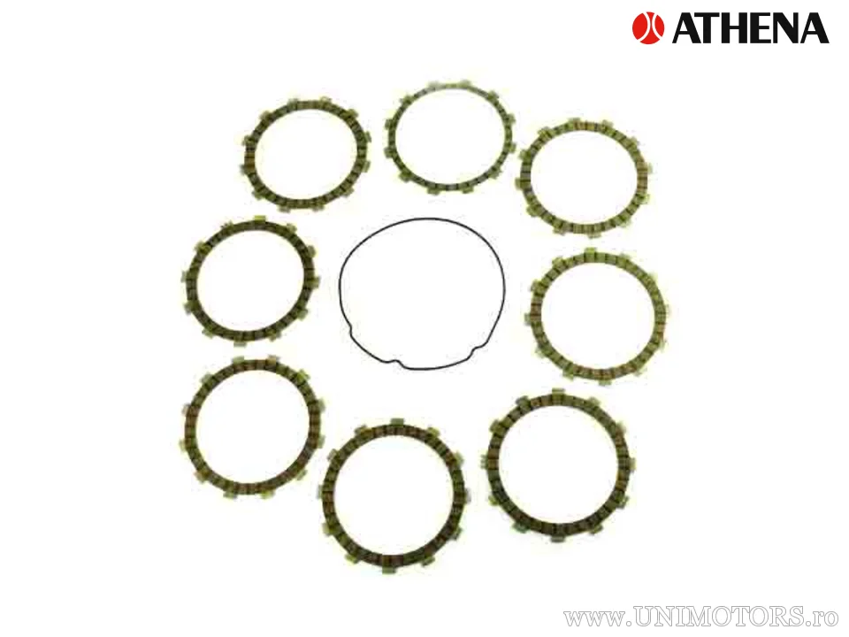 Tambururi de ambreiaj cu garnitură capac Athena, Beta 450 RR 11-14 - Athena