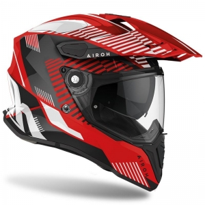 TAMPA DE COMANDANTE BOOST VERMELHO BRILHANTE: Tamanho - M