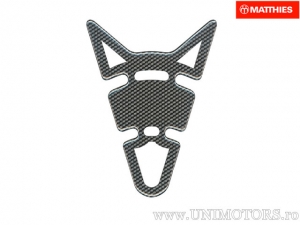 Tank protector 140 x 190 mm carbon - JM