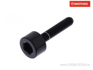 Tankdeckelschraube Pro Bolt M4 x 0.50 x 20 mm Edelstahl A4 schwarz - JM