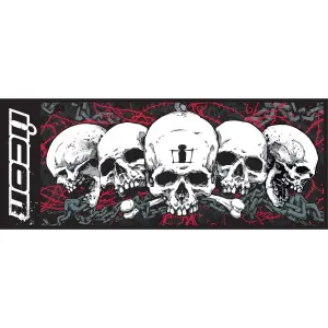 Tapete de pit - Preto, Vermelho, Branco - 99050108