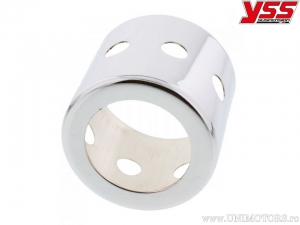 Tappo cromato telescopico 71x60x46mm perforato - YSS