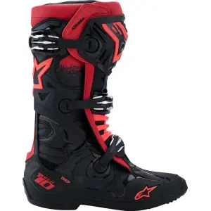 Tech 10 Boots - Black, Red - Adult - 34103365