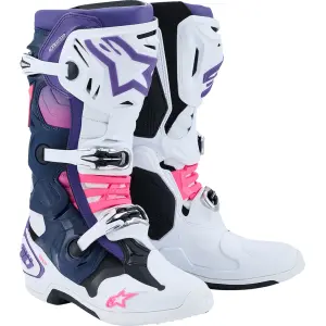 Tech 10 Boots - Wit, Marine, Fluorescerend Roze, Violet - Volwassene - 34103369