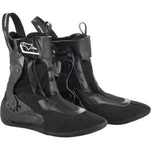 Tech 10 Inner Booties - Black, White - Adult - 34300915