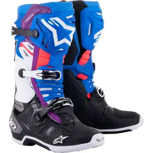 Tech 10 Supervented Boots - Black, Blue, White - Adult - 34102788