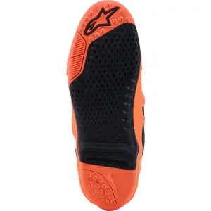 Tech 10 Supervented Boots - Black, White, Fluorescent Orange - Adult - 34103386