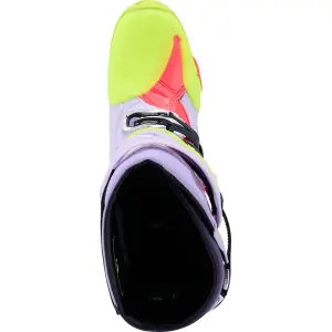 Tech 10 Superventilati Bottes - Diva Rose, Violet, Jaune Fluo - Adulte - 34103383