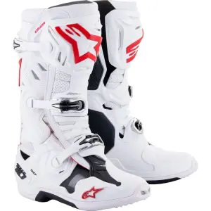 Tech 10 Superventilierte Stiefel - Rot, Weiß - Erwachsene - 34102797