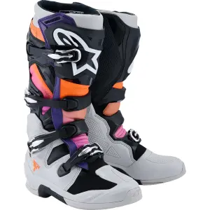 Tech 7 Boots - Black, Magenta, Fluorescent Orange, Light Gray - Adult - 34103411