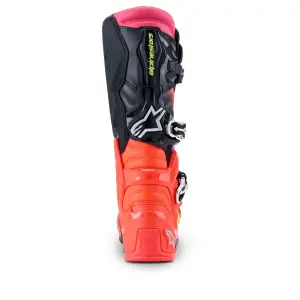 Tech 7 Boots - Black, Red, Fluorescent Pink - Adult - 34103392