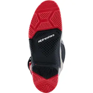 Tech 7 Enduro Boots - Black, Bright Red, Light Gray - Adult - 34103444