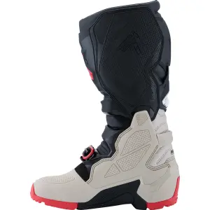Tech 7 Enduro Stiefel - Schwarz, Hellrot, Hellgrau - Erwachsene - 34103444