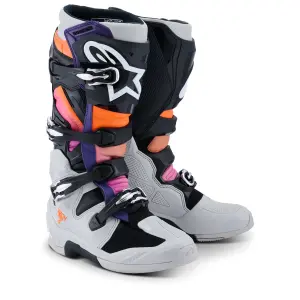 Tech 7 Stiefel - Schwarz, Orange, Pink, Lila, Grau - Erwachsene - 34103414