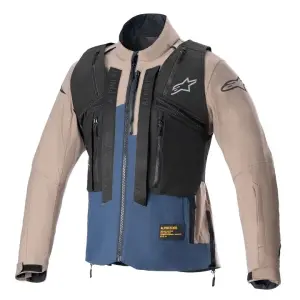 Techdura-Jacke - Braun, Navy - Erwachsene - M - 29200745
