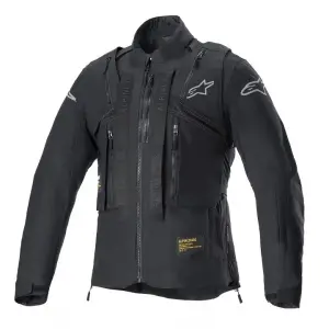 Techdura Jacke - Schwarz, Silber - Erwachsene - M - 29200733