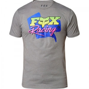 TEE-SHIRT PREMIUM CASTR SS [HTR GRAPH]: Taille - L