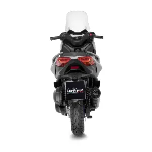 Teljes Nero kipufogórendszer - YAMAHA XMAX 125 ABS X-Max Tech Max ('21-'22) / XMAX 125 ABS X-Max ('21-'24) - Leo Vince