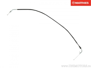 Throttle cable (opening) - Yamaha YBR 125 ED ('10-'16) / YBR 125 SPD Custom ('08-'16) - JM