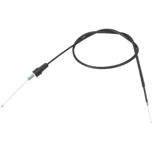 Throttle cable with black vinyl casing - HONDA CR 125 R ('84-'91) / CR 250 R ('84-'99) / CR 500 R ('84-'99) - Moose