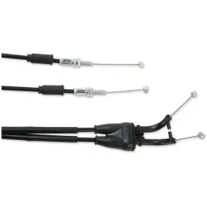 Throttle cable with black vinyl casing - HUSABERG FC 450 / KTM EXC 250 / XC 450 / XC 525 / XC-W 525 - Moose