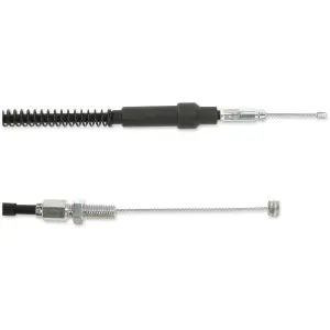 Throttle Cable with Black Vinyl Jacket - KAWASAKI KX 60 B ('88-'03) / KX 65 A ('00-'22) / SUZUKI RM 60 ('03) - Moose