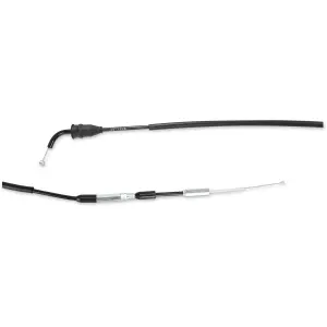 Throttle Cable with Black Vinyl Sheath - YAMAHA TT-R 125 / TT-R 125 E / TT-R 125 L / TT-R 125 LE / YZ 80 - Moose