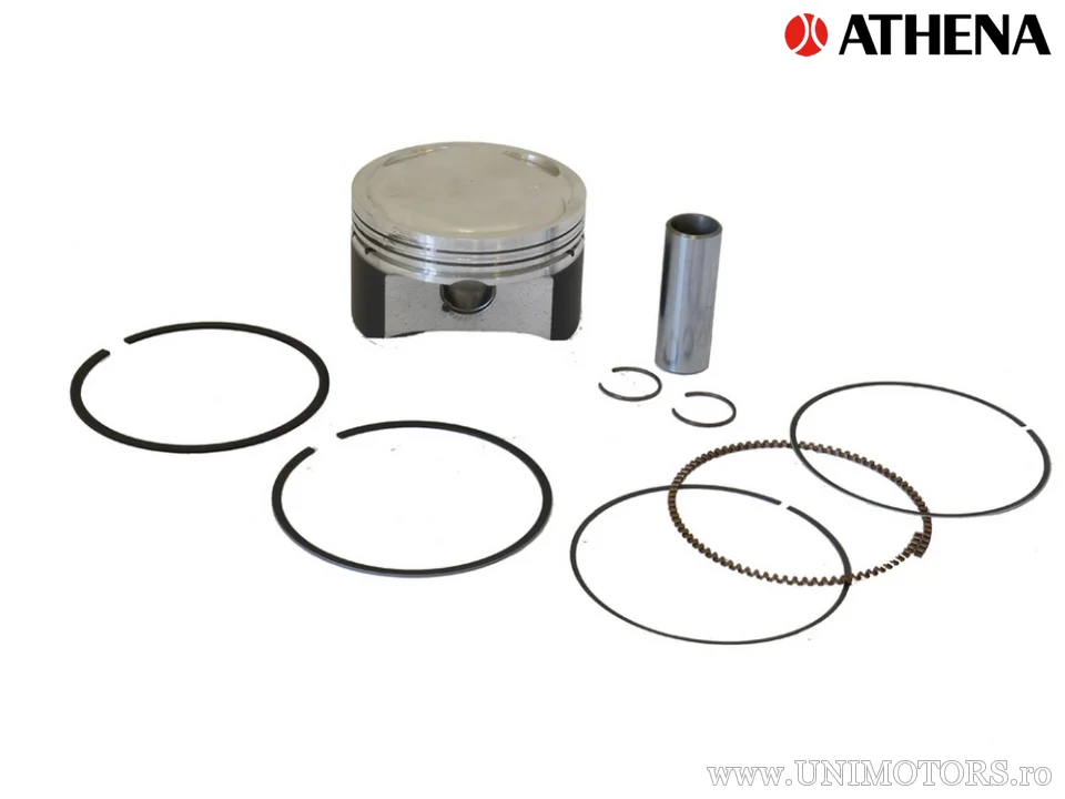 Tijă completă Athena 400cc, d.87,00mm, forjată, Honda TRX 400 EX 4x4 99-04 (pentru cilindru original) - Athena