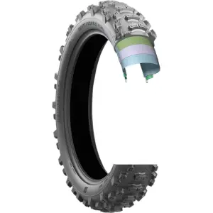 Tire (rubber) Bridgestone Battlecross E50 140/80-18 70M TT - Bridgestone