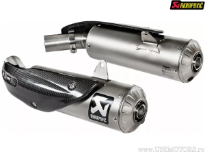 Tobe Finale Slip-On Line - DUCATI SCRAMBLER 1100 ABS ('18-'20) / SCRAMBLER 1100 ABS Dark Pro ('21-'24) (E-Mark) - Akrapovič