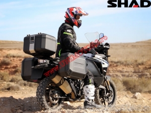 Topcase (caixa) - Terra TR48 (alumínio - preto) - Shad