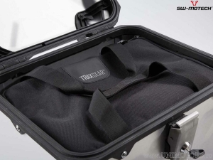 Topcase TRAX ADV - 38 L - colore: nero - materiale: alluminio - MOTO MORINI X-CAPE 650 ('21-) - SW-Motech