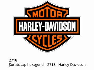 Tornillo, cabeza hexagonal - 2718 - Harley-Davidson