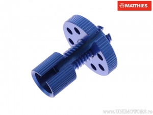 Tornillo de ajuste Pro Bolt M8 aluminio azul - JM