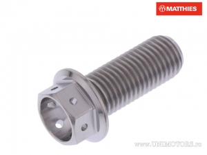 Tornillo de cabeza hexagonal Pro Bolt M10 x 1.25 x 25 mm Titanio Racing Grip - JM
