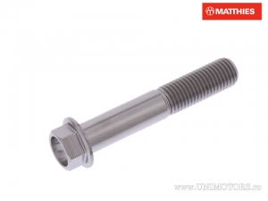 Tornillo de cabeza hexagonal Pro Bolt M10 x 1.25 x 57 mm titanio - JM