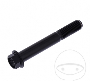 Tornillo de cabeza hexagonal Pro Bolt M10 x 1.25 x 70 mm de acero inoxidable A4 negro - JM
