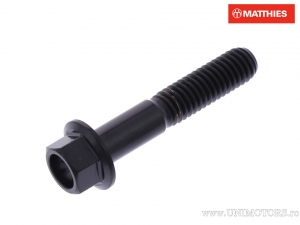 Tornillo de cabeza hexagonal Pro Bolt M6 x 1.00 x 32 mm titanio negro - JM