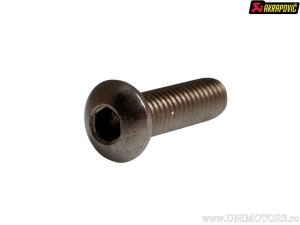 Tornillo de montaje del tubo de escape - modelo: FB 105 - material: acero inoxidable - Akrapovič