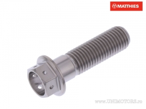 Tornillo de tapa hexagonal Pro Bolt M10 x 1.25 x 35 mm titan Racing grip - JM