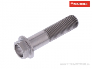 Tornillo de tapa hexagonal Pro Bolt M12 x 1.25 x 50 mm titanio - JM