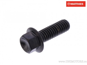 Tornillo de tapa hexagonal Pro Bolt M6 x 1.00 x 18 mm titanio negro - JM