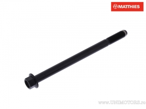 Tornillo de tapa hexagonal Pro Bolt M6 x 1.00 x 85 mm de acero inoxidable A4 negro - JM