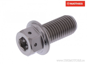 Tornillo hexagonal doble Pro Bolt M10 x 1.25 x 20 mm titan Racing grip - JM